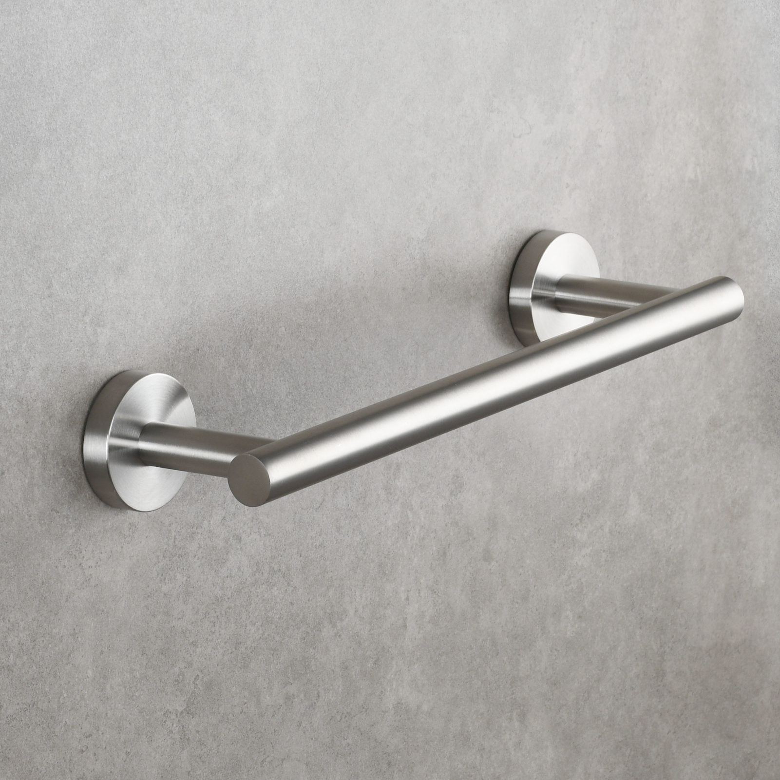Tecmolog Wall Mount Paper Holder Rack,Bathroom Toilet Roll Paper Holder with Drilling Installation