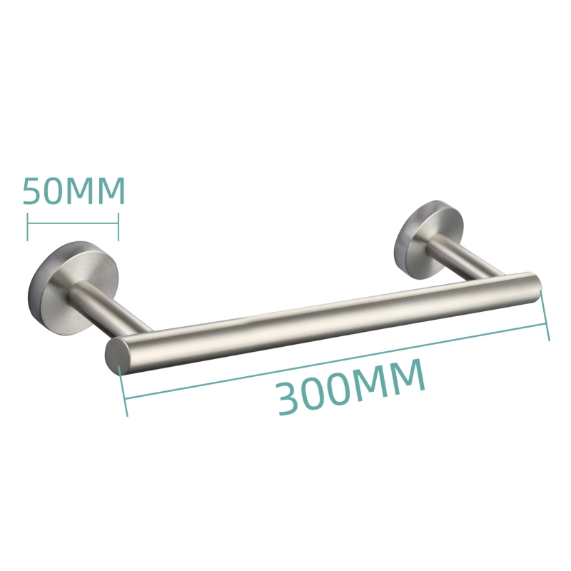 Tecmolog Wall Mount Paper Holder Rack,Bathroom Toilet Roll Paper Holder with Drilling Installation