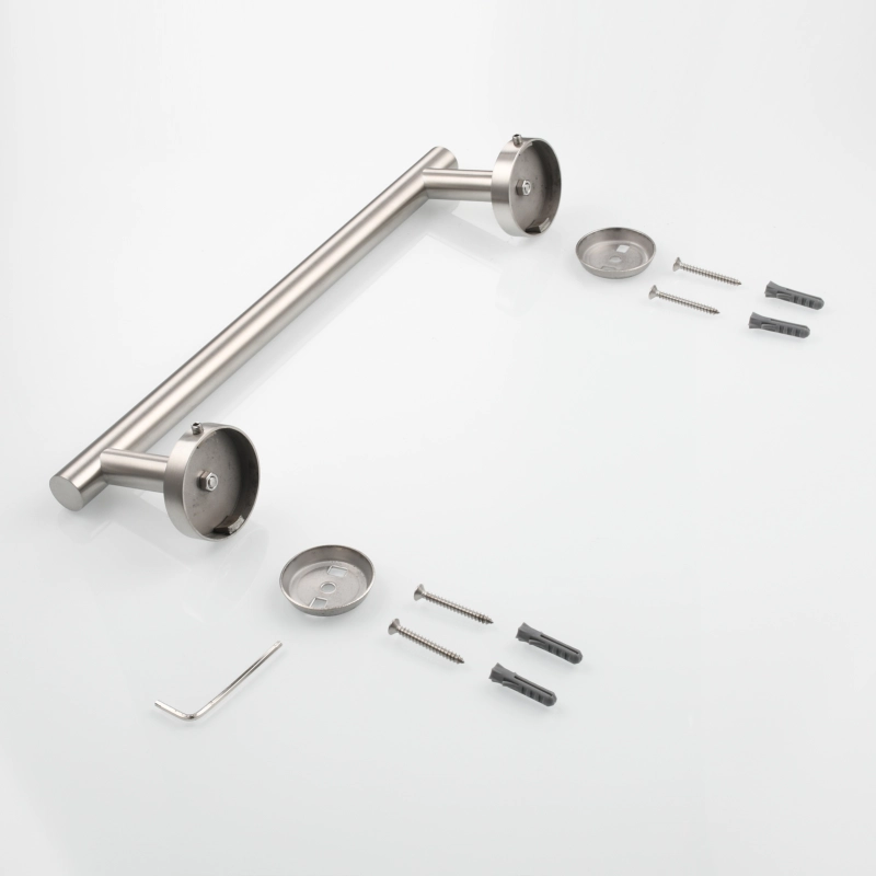 Tecmolog Wall Mount Paper Holder Rack,Bathroom Toilet Roll Paper Holder with Drilling Installation