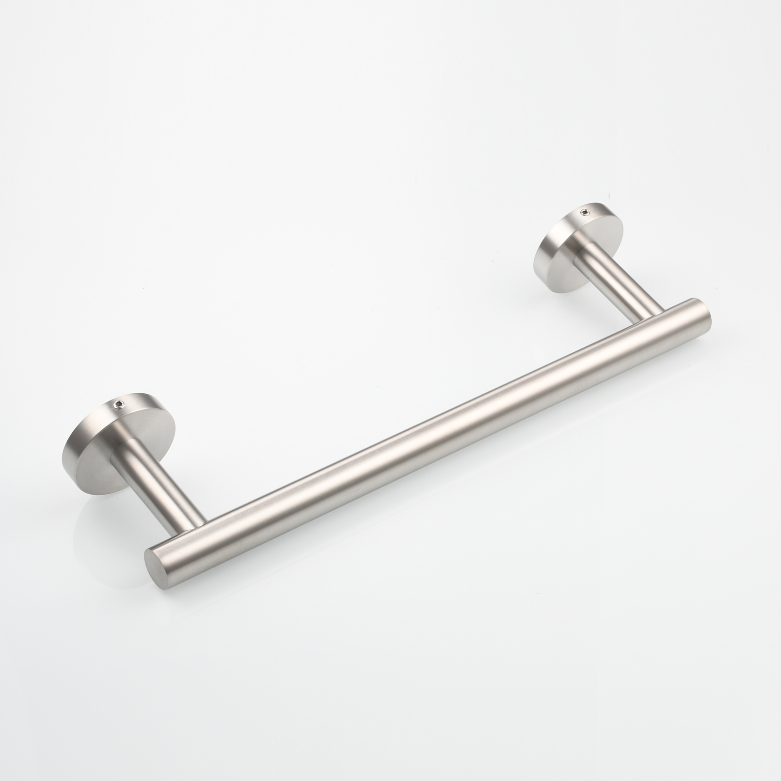 Tecmolog Wall Mount Paper Holder Rack,Bathroom Toilet Roll Paper Holder with Drilling Installation