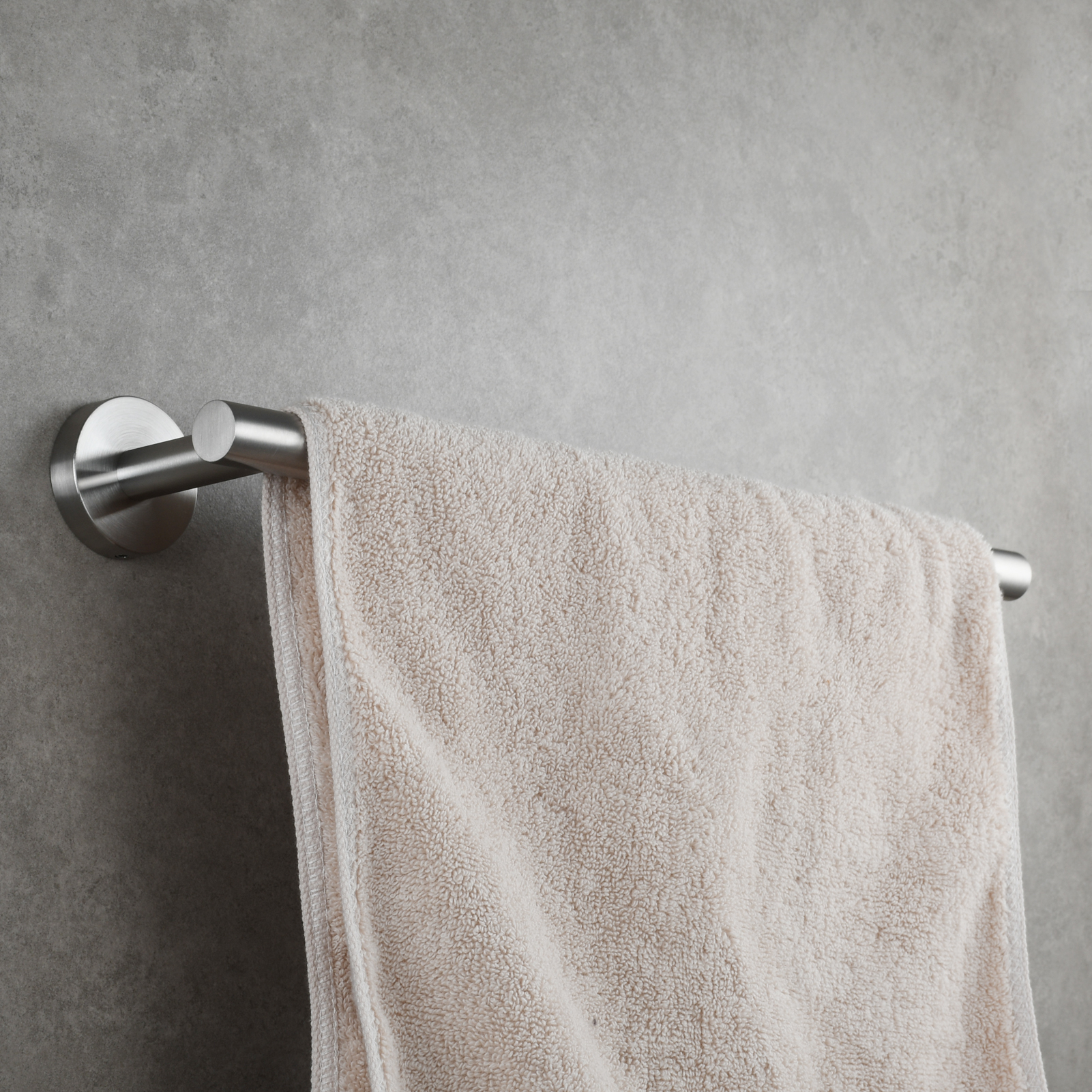 Tecmolog Wall Mount Paper Holder Rack,Bathroom Toilet Roll Paper Holder with Drilling Installation