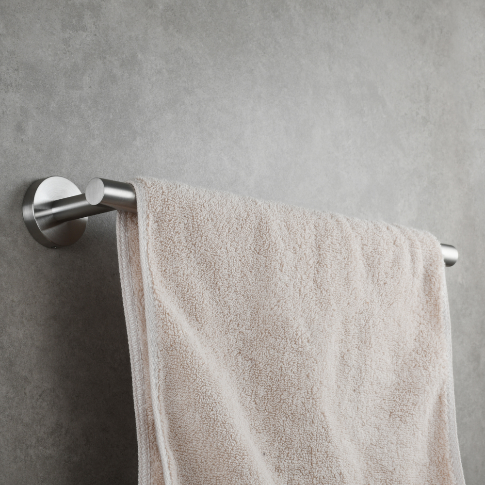 Tecmolog Wall Mount Paper Holder Rack,Bathroom Toilet Roll Paper Holder with Drilling Installation