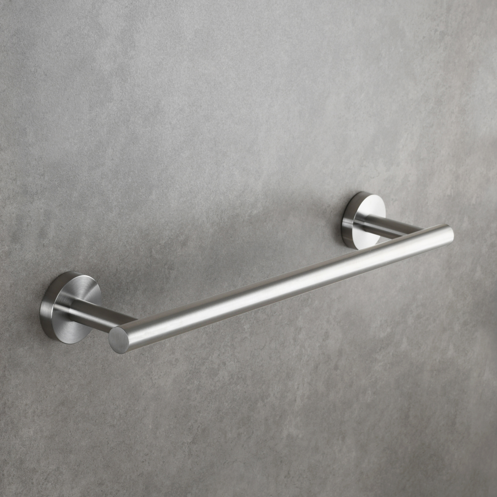 Tecmolog Wall Mount Paper Holder Rack,Bathroom Toilet Roll Paper Holder with Drilling Installation