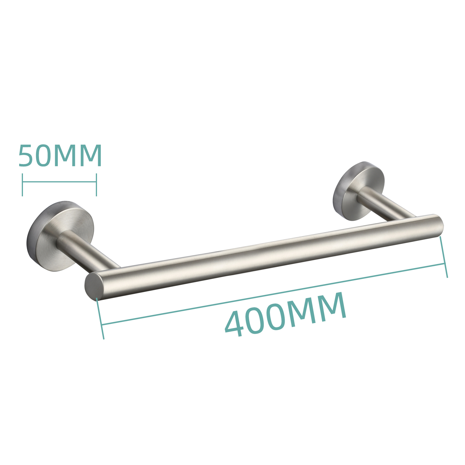 Tecmolog Wall Mount Paper Holder Rack,Bathroom Toilet Roll Paper Holder with Drilling Installation