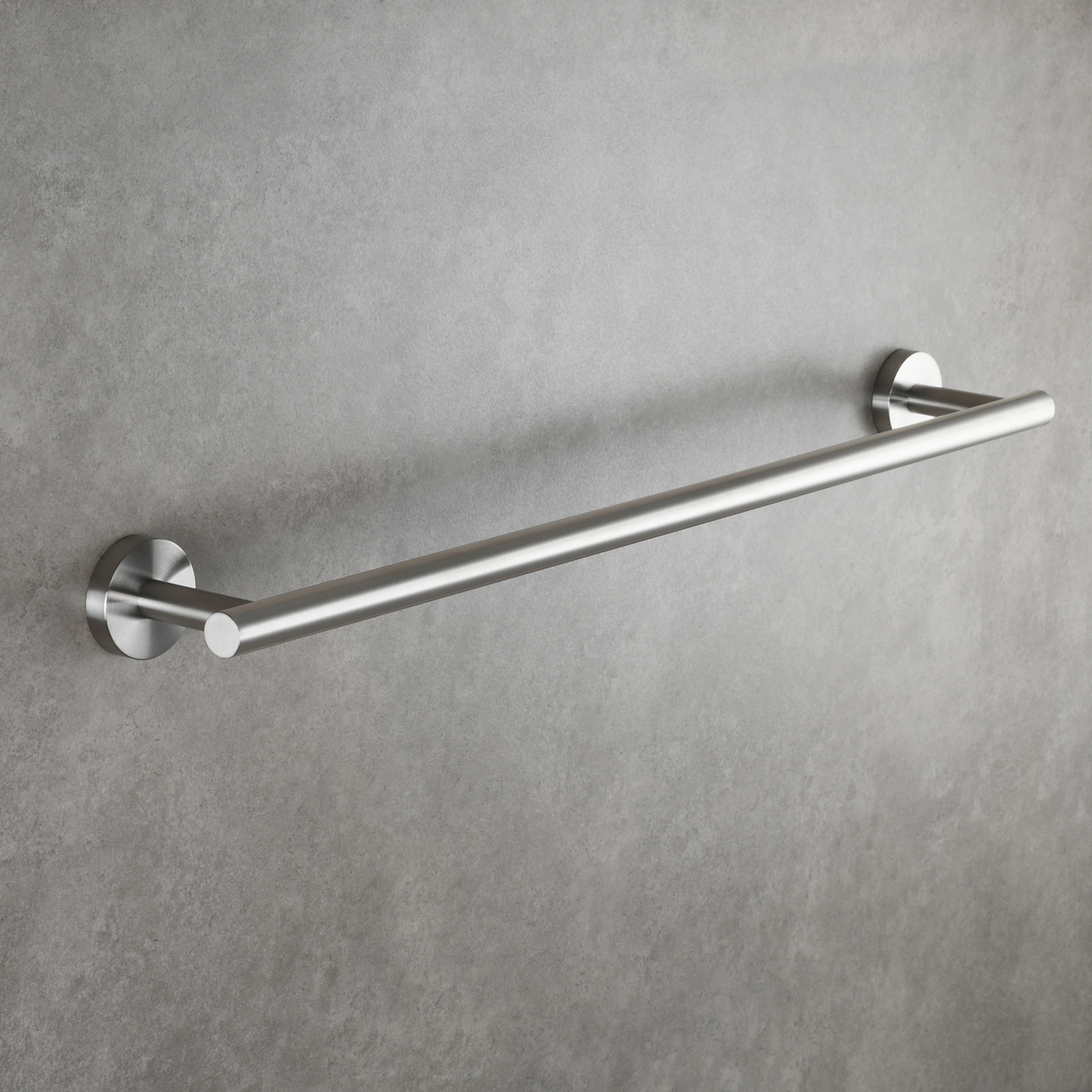Tecmolog Wall Mount Paper Towel Holder Rack,Bathroom Toilet Roll Paper Holder with Drilling Installation