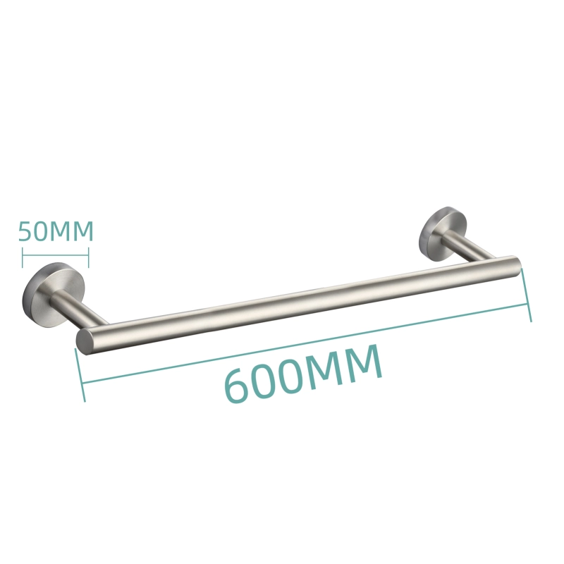 Tecmolog Wall Mount Paper Towel Holder Rack,Bathroom Toilet Roll Paper Holder with Drilling Installation