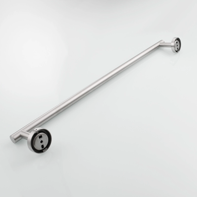 Tecmolog Wall Mount Paper Towel Holder Rack,Bathroom Toilet Roll Paper Holder with Drilling Installation