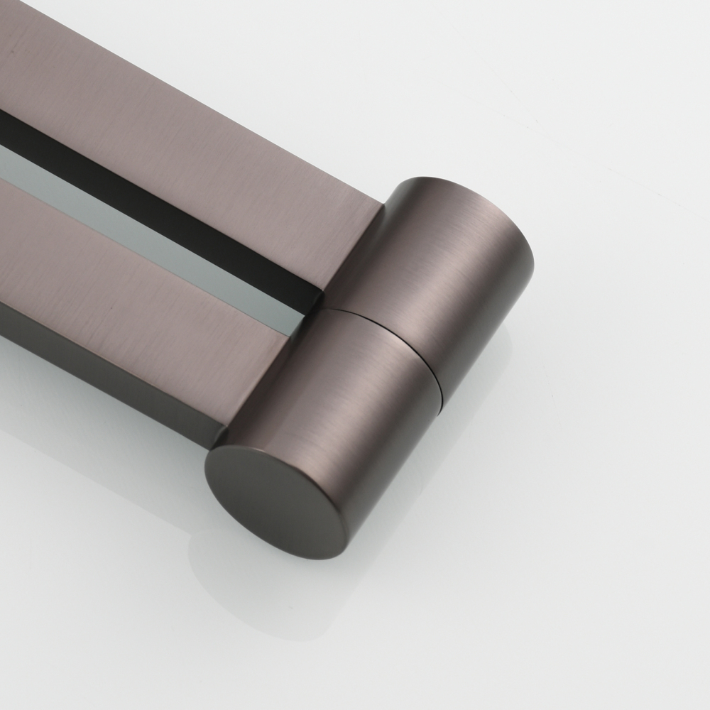 Tecmolog Kitchen Faucet Wall Mount Pot Filler Faucet Brass 360 Rotatable Folding Lengthened with Double Joint Swing Arms,2 Handles Control Water Nickel/Chome/Black/Golden/Brushed Brass