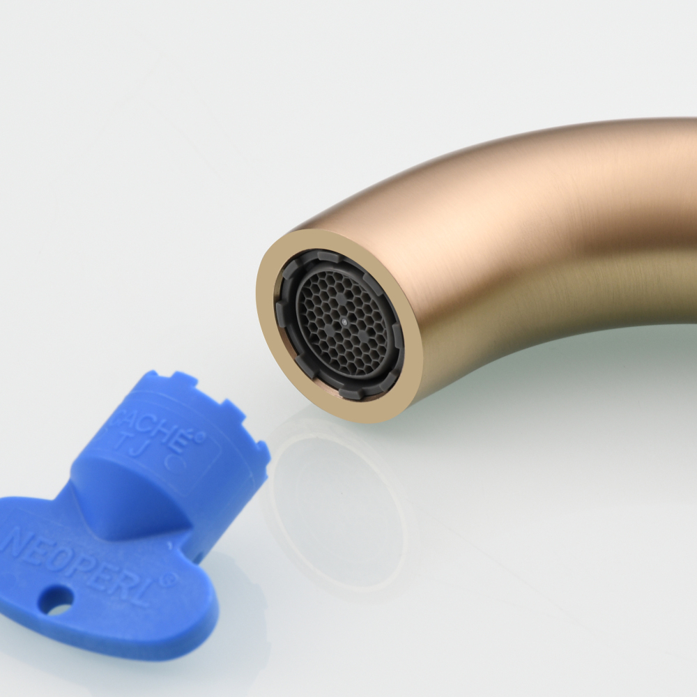 Tecmolog Wall Mount and Black Vessel Bathroom Faucet, 360°Swivel Brass Basin Mixer Tap and Rough in Valve Included BB6083C