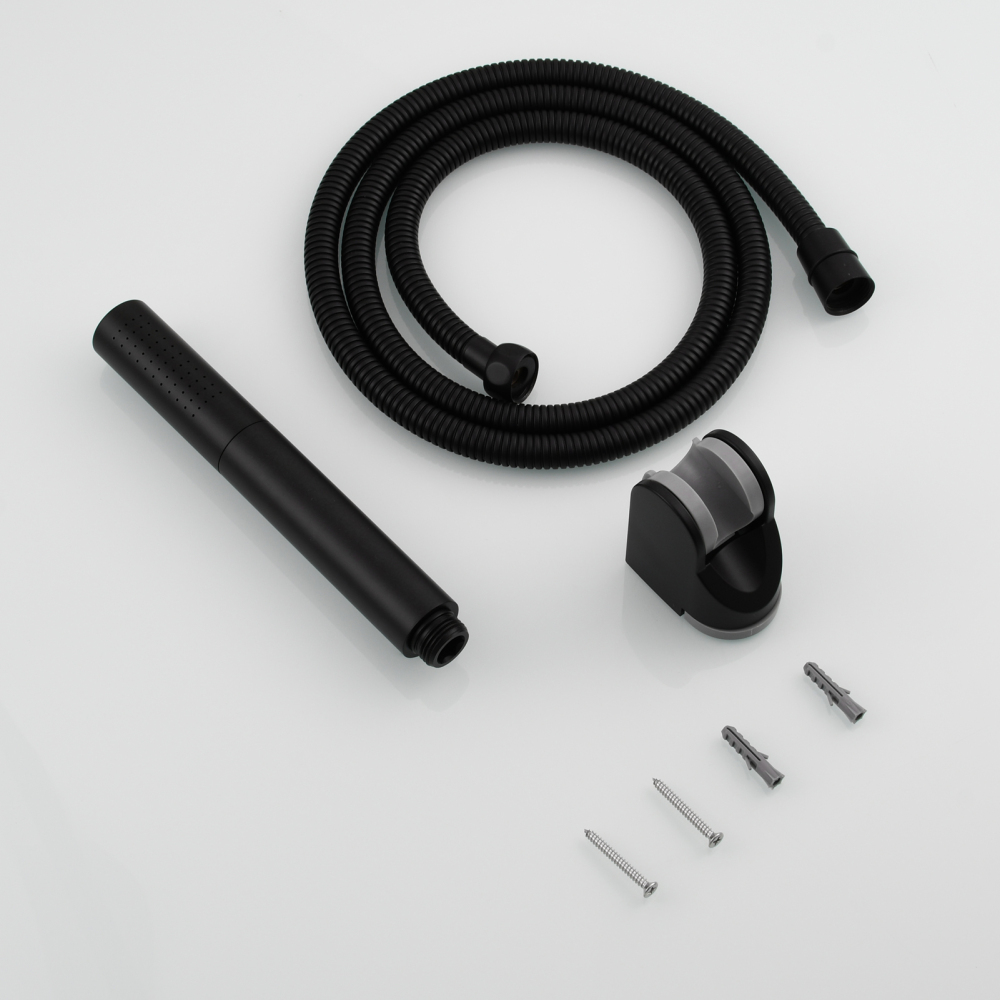 Tecmolog Brass Hand Held Shower Wand 2 Functions High Pressure Shower Head for Bathroom,Chrome,BS159