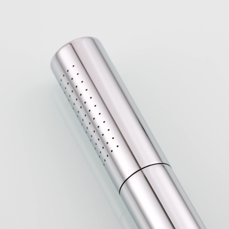 Tecmolog Brass Hand Held Shower Wand 2 Functions High Pressure Shower Head for Bathroom,Chrome,BS159