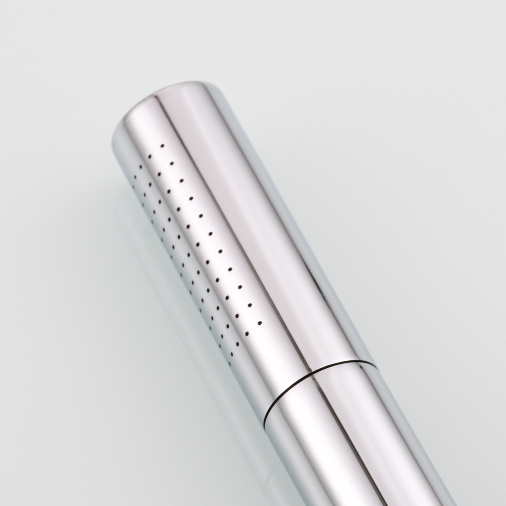 Tecmolog Brass Hand Held Shower Wand 2 Functions High Pressure Shower Head for Bathroom,Chrome,BS159