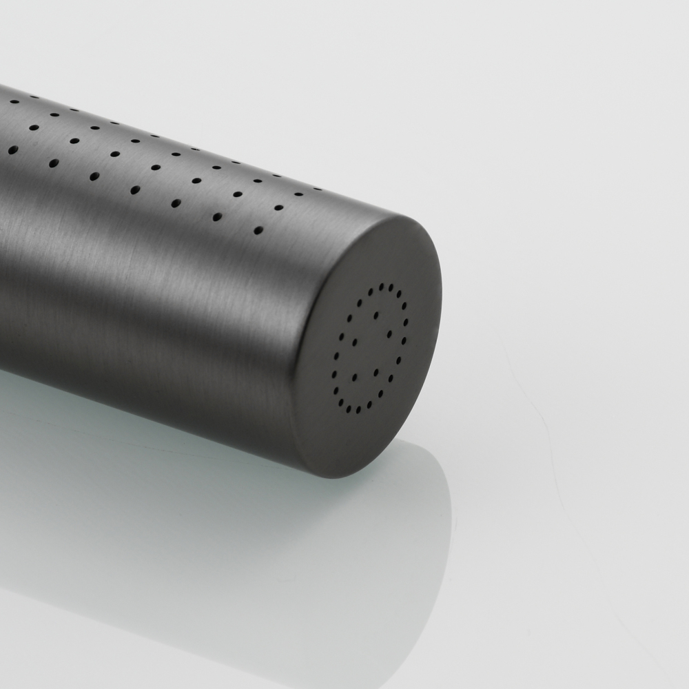 Tecmolog Brass Hand Held Shower Wand 2 Functions High Pressure Shower Head for Bathroom,Chrome,BS159