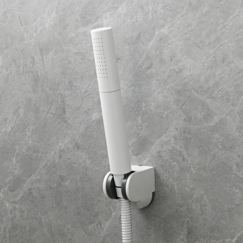 Tecmolog Brass Hand Held Shower Wand 2 Functions High Pressure Shower Head for Bathroom,Chrome,BS159