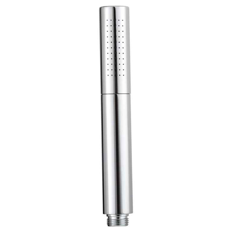Tecmolog Brass Hand Held Shower Wand 2 Functions High Pressure Shower Head for Bathroom,Chrome,BS159