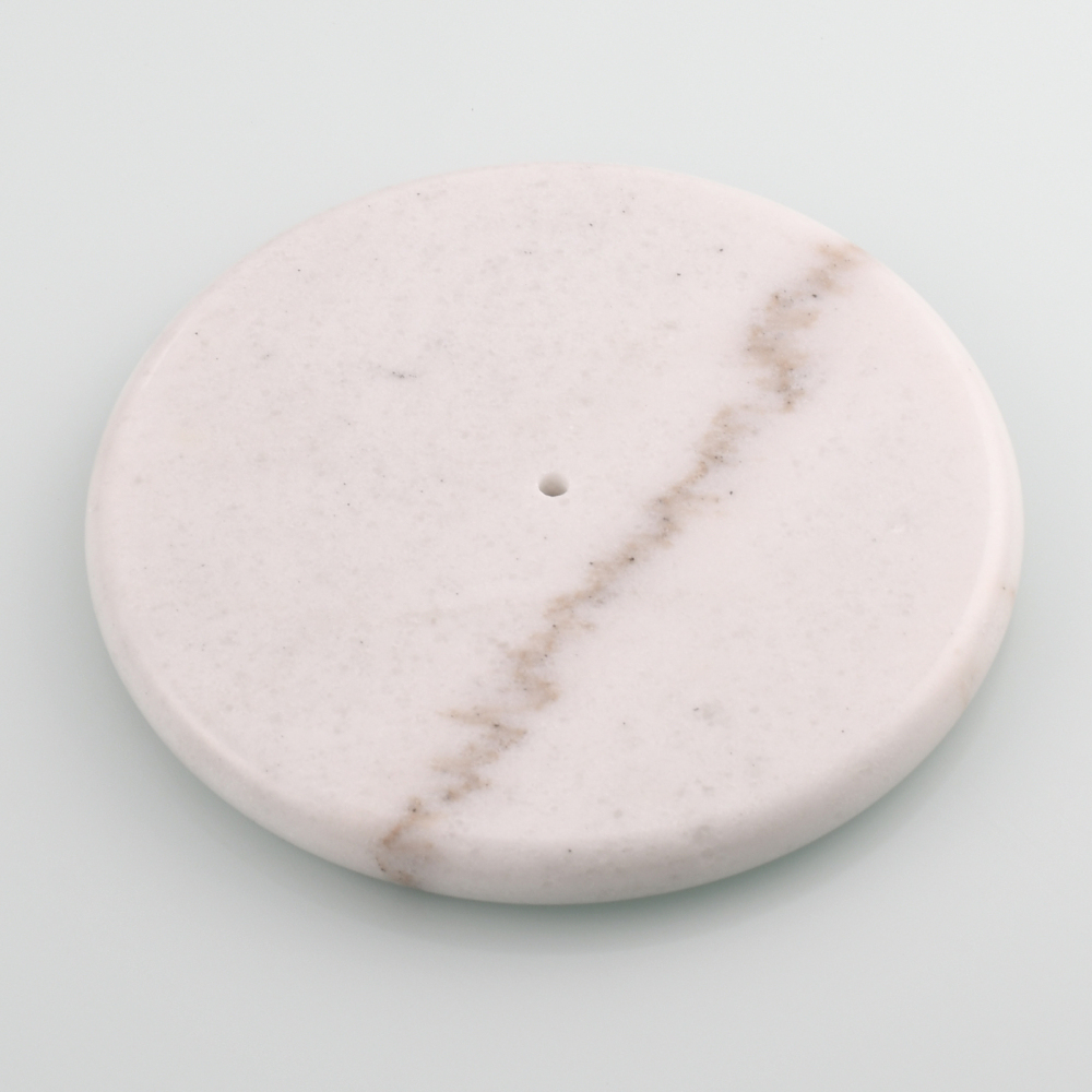 Tecmolog 304 Stainless Steel Black Towel Rack,Free Standing Marble Base Paper Towel Holder,SBH253B