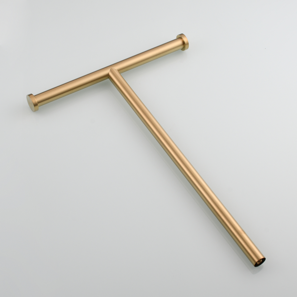 Tecmolog 304 Stainless Steel Black Towel Rack,Free Standing Marble Base Paper Towel Holder,SBH253B