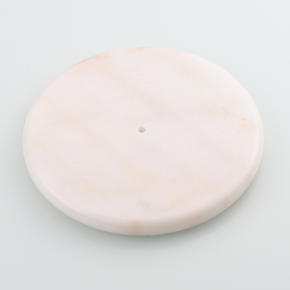 Tecmolog 304 Stainless Steel Black Towel Rack,Free Standing Marble Base Paper Towel Holder,SBH253B