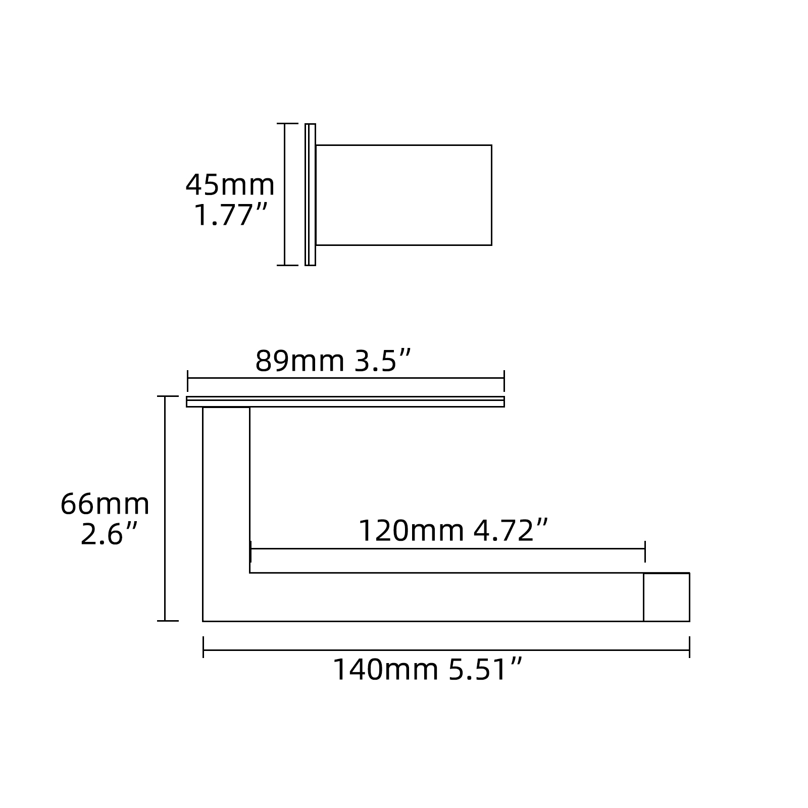 Tecmolog 304 Stainless Steel Bathroom Roll Paper Holder,  Wall Mount Adhesive Toilet Paper Holder, Brushed Nickel/Rectangle/Black/Golden