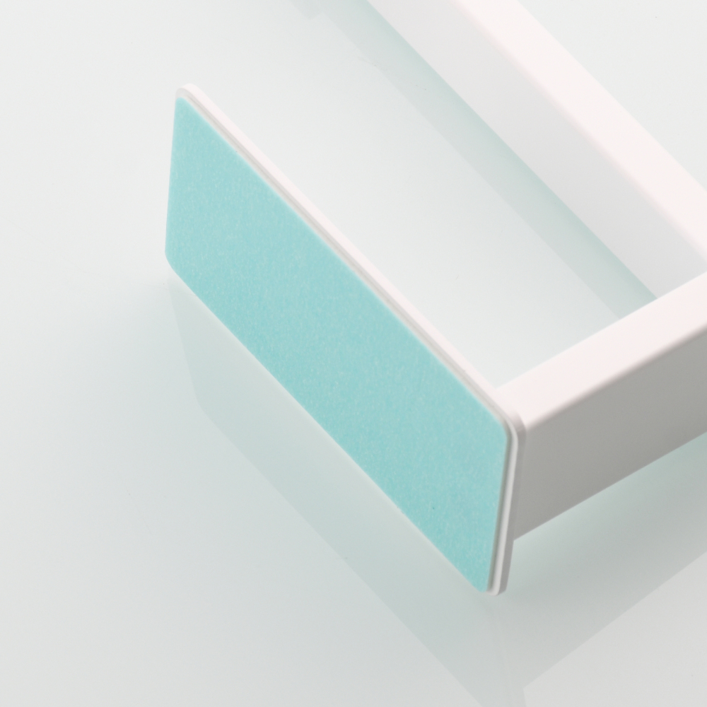 Tecmolog 304 Stainless Steel Bathroom Roll Paper Holder,  Wall Mount Adhesive Toilet Paper Holder, Brushed Nickel/Rectangle/Black/Golden