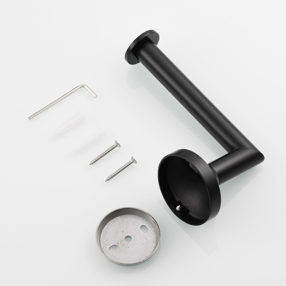 Tecmolog Stainless Steel Toilet Paper Holders Bathroom Toilet Paper Wall Mount Roll Holder