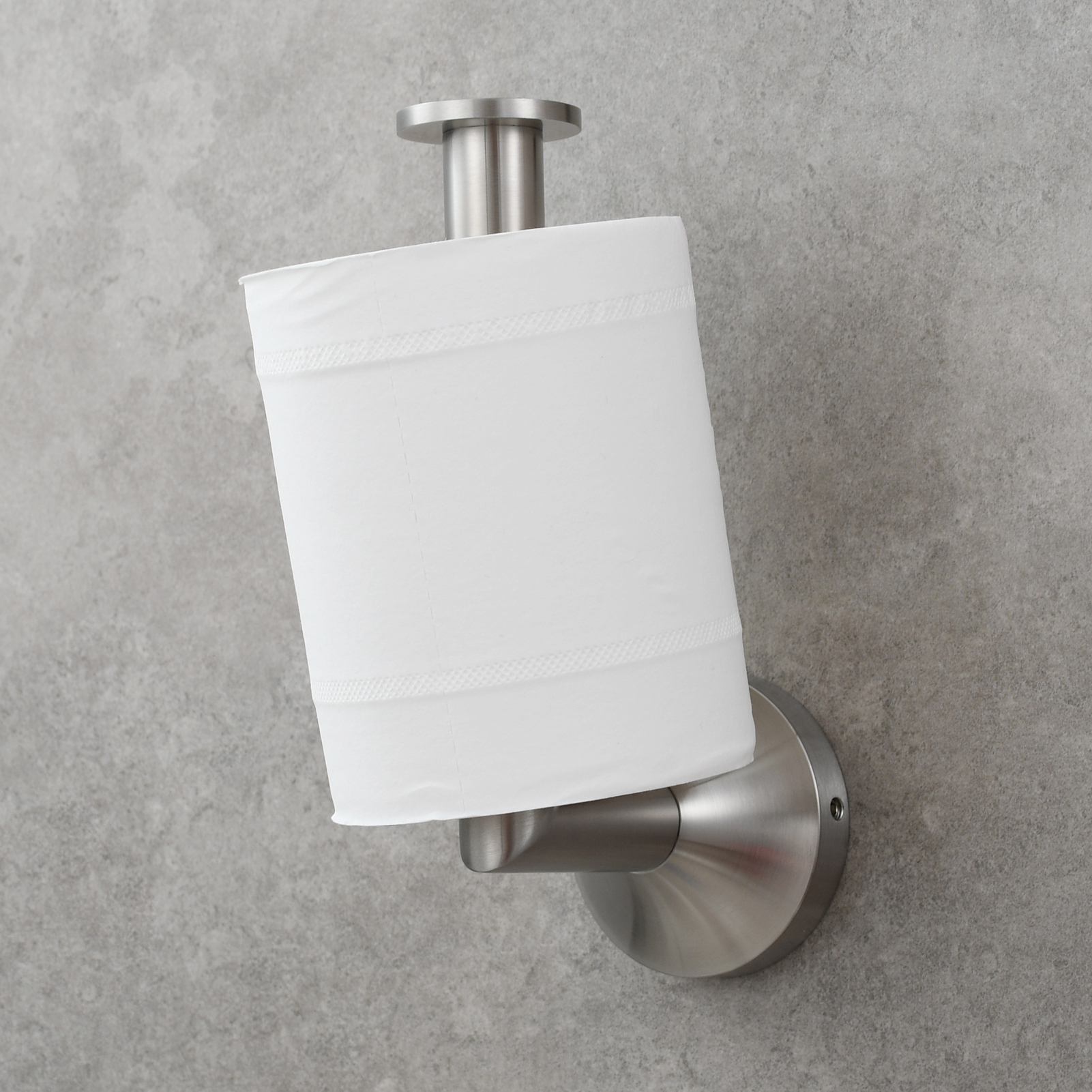 Tecmolog Stainless Steel Toilet Paper Holders Bathroom Toilet Paper Wall Mount Roll Holder