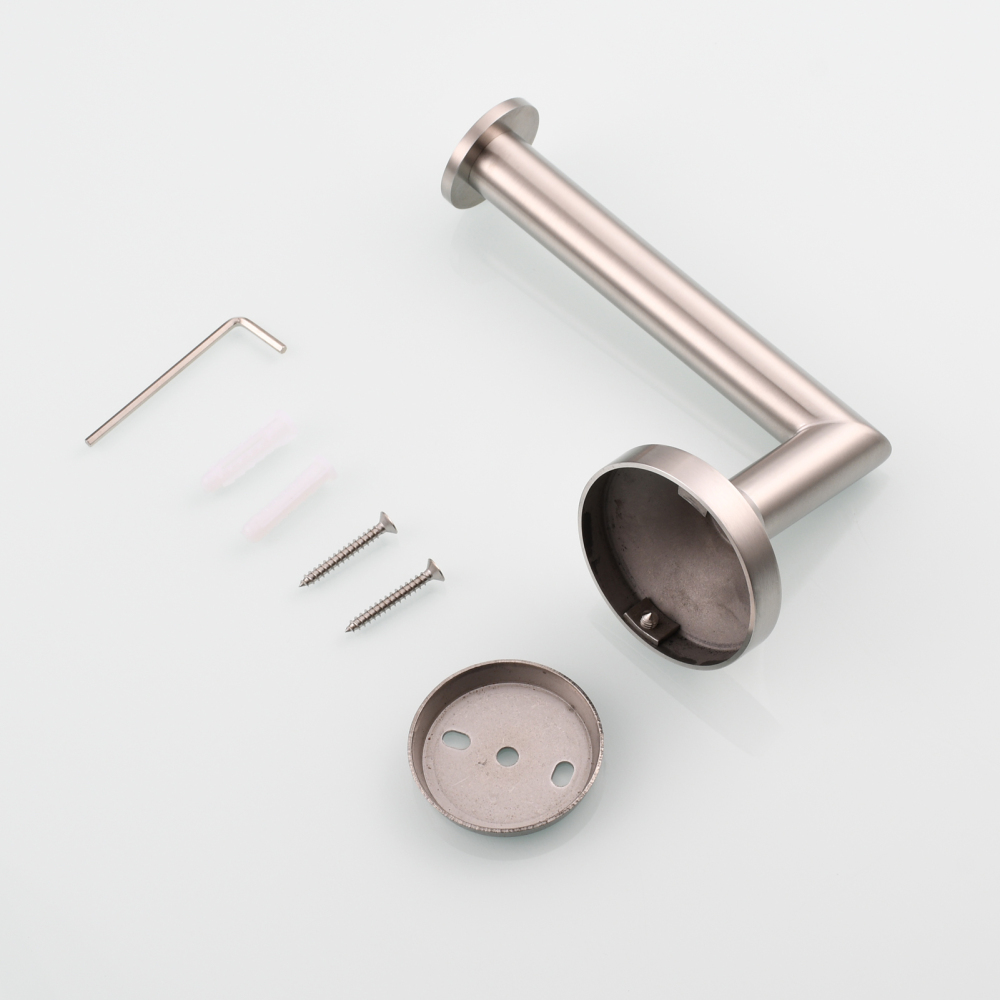 Tecmolog Stainless Steel Toilet Paper Holders Bathroom Toilet Paper Wall Mount Roll Holder