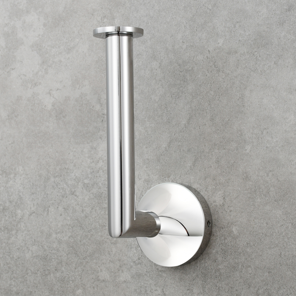 Tecmolog Stainless Steel Toilet Paper Holders Bathroom Toilet Paper Wall Mount Roll Holder