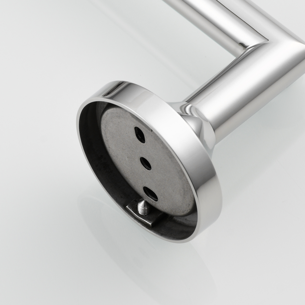 Tecmolog Stainless Steel Toilet Paper Holders Bathroom Toilet Paper Wall Mount Roll Holder