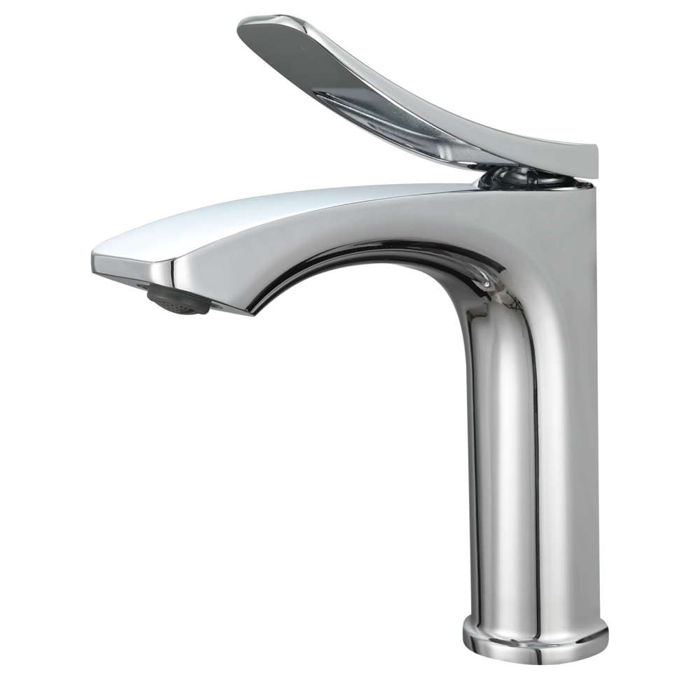 Tecmolog Basin Faucet Single Hole Bathroom Faucet Single Handle Basin Mixer Tap