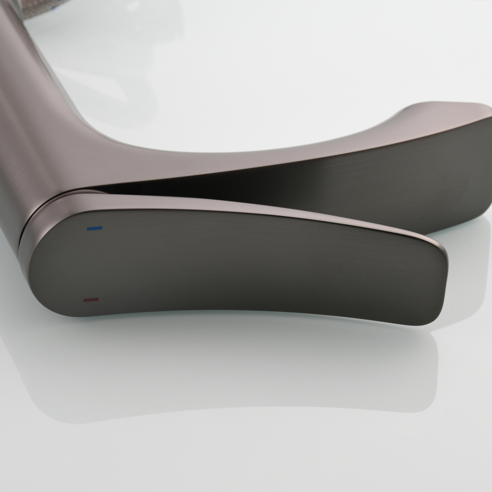 Tecmolog Basin Faucet Single Hole Bathroom Faucet Single Handle Basin Mixer Tap