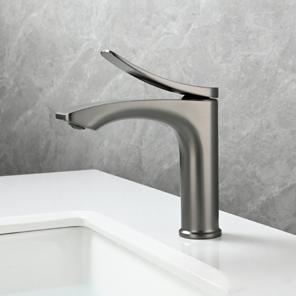 Tecmolog Basin Faucet Single Hole Bathroom Faucet Single Handle Basin Mixer Tap