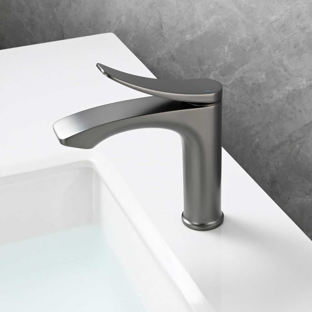 Tecmolog Basin Faucet Single Hole Bathroom Faucet Single Handle Basin Mixer Tap