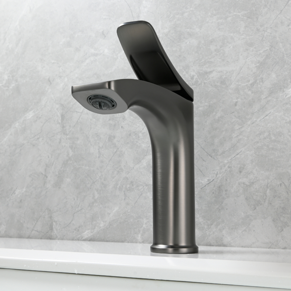 Tecmolog Basin Faucet Single Hole Bathroom Faucet Single Handle Basin Mixer Tap