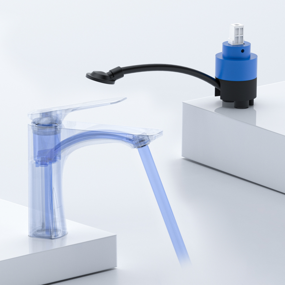 Tecmolog Basin Faucet Single Hole Bathroom Faucet Single Handle Basin Mixer Tap