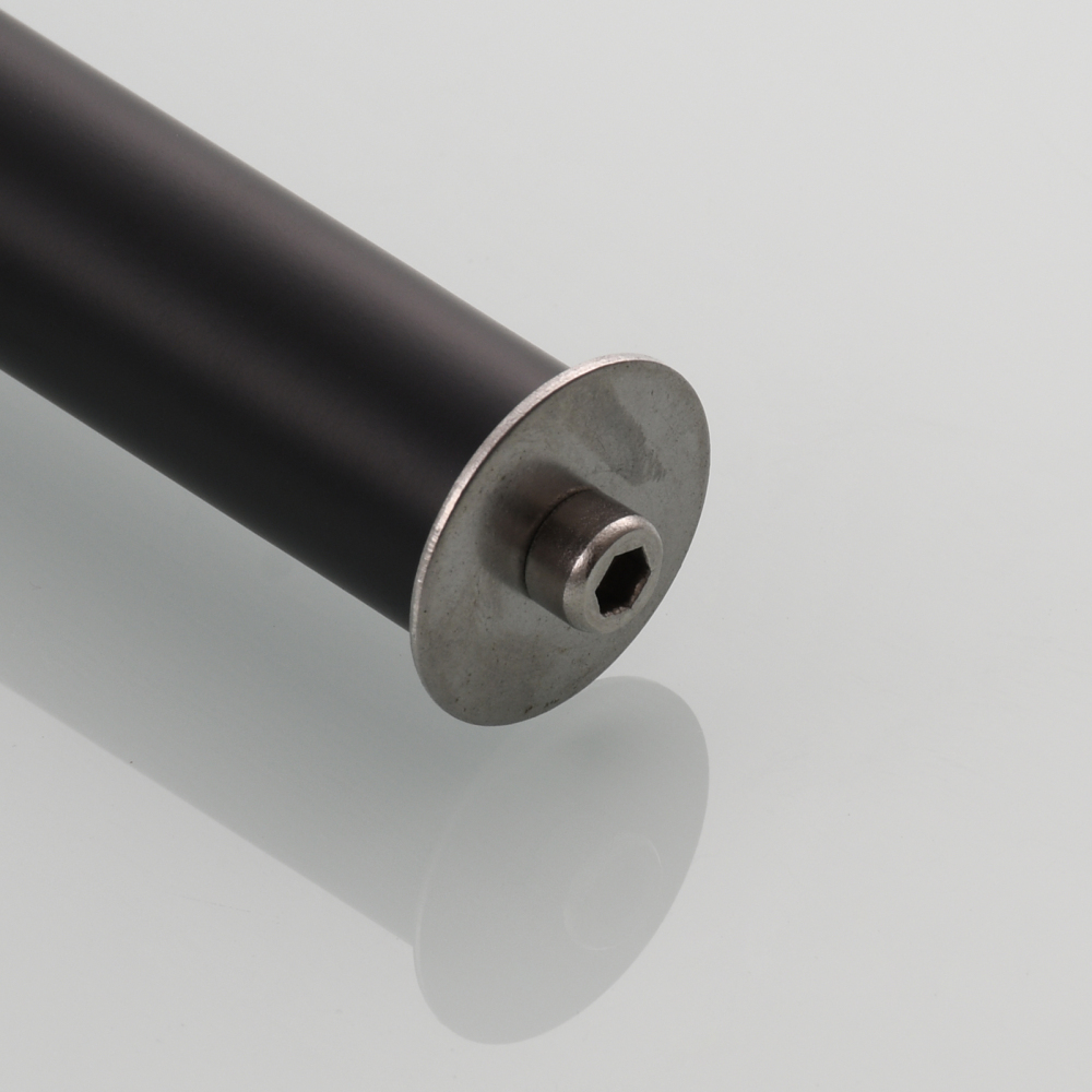 Tecmolog Standing Stainless Steel Paper Holder,Kitchen Towel Roll Paper Holder for Bathroom