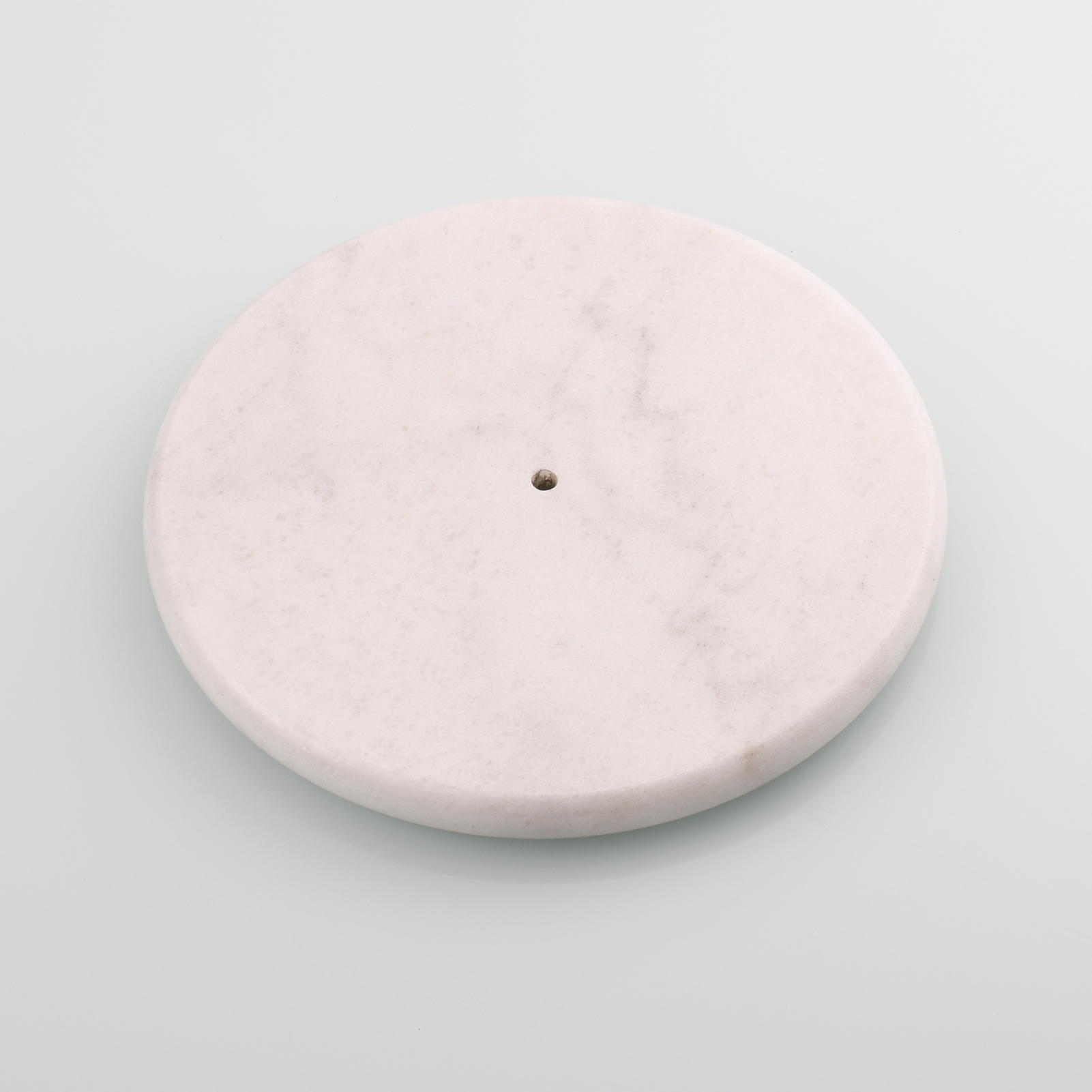 Tecmolog Stainless Steel Paper Towel Holder,Standing Paper Towel Roll Holder with Weighted Marble Base for Kitchen Bathroom