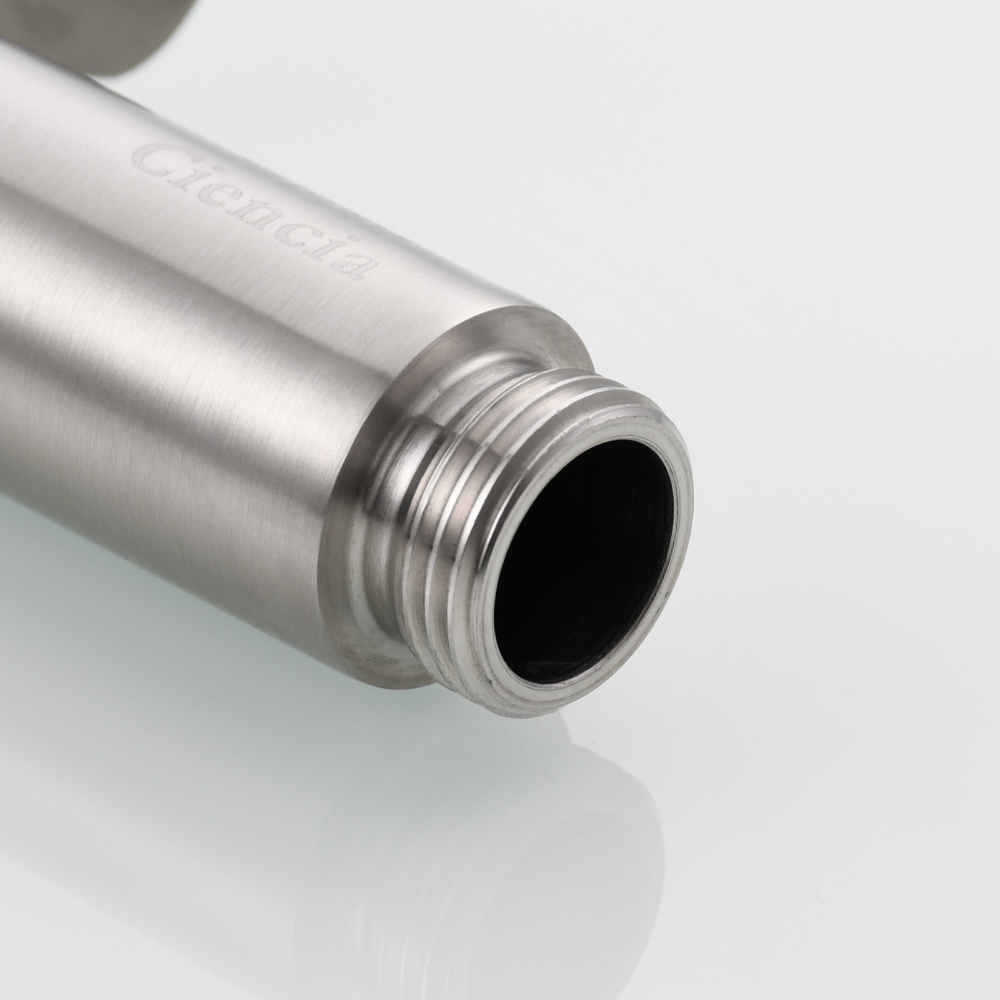 Tecmolog Stainless Steel Toilet Bidet Sprayer Hot and Cold Bidet Spray Set