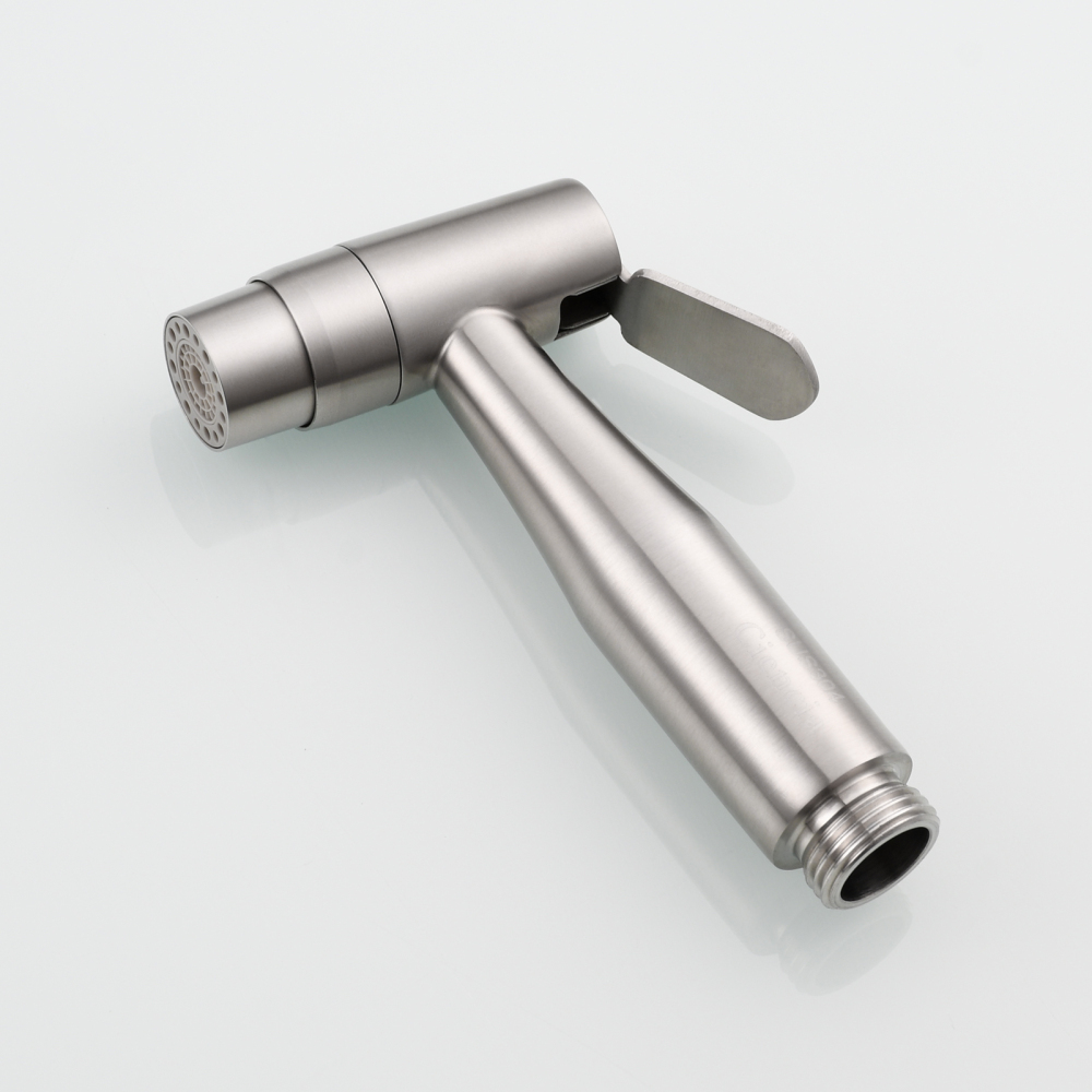 Tecmolog Stainless Steel Toilet Bidet Sprayer Hot and Cold Bidet Spray Set