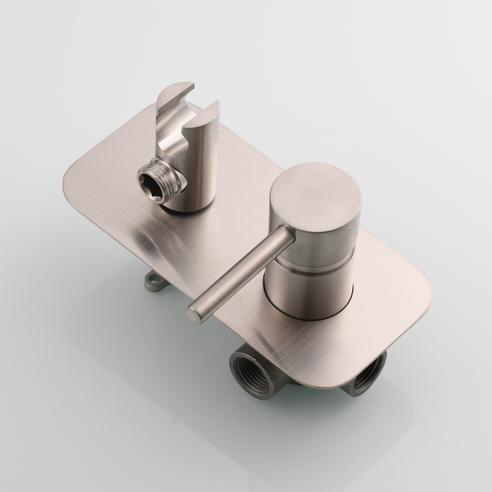 Tecmolog Stainless Steel Toilet Bidet Sprayer Hot and Cold Bidet Spray Set