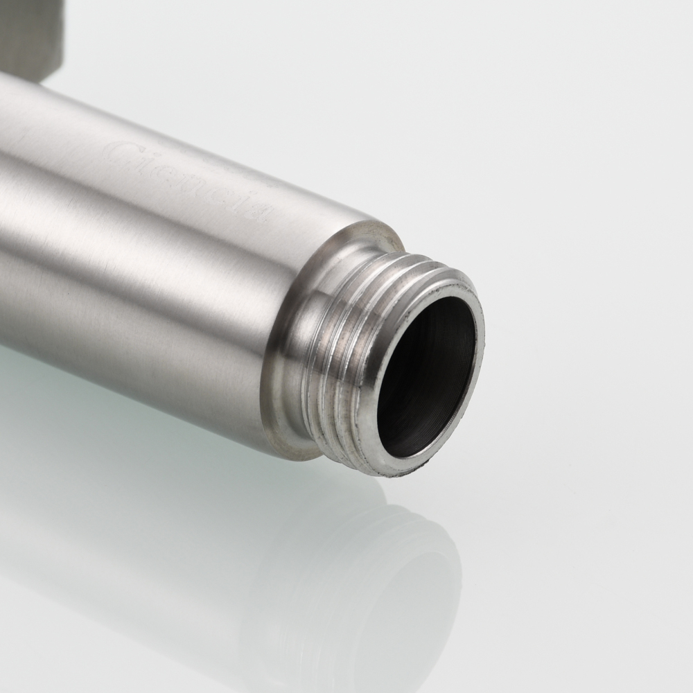 Tecmolog Stainless Steel Toilet Bidet Sprayer Hot and Cold Bidet Spray Set