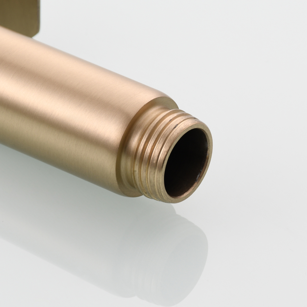 Tecmolog Stainless Steel Toilet Bidet Sprayer Hot and Cold Bidet Spray Set