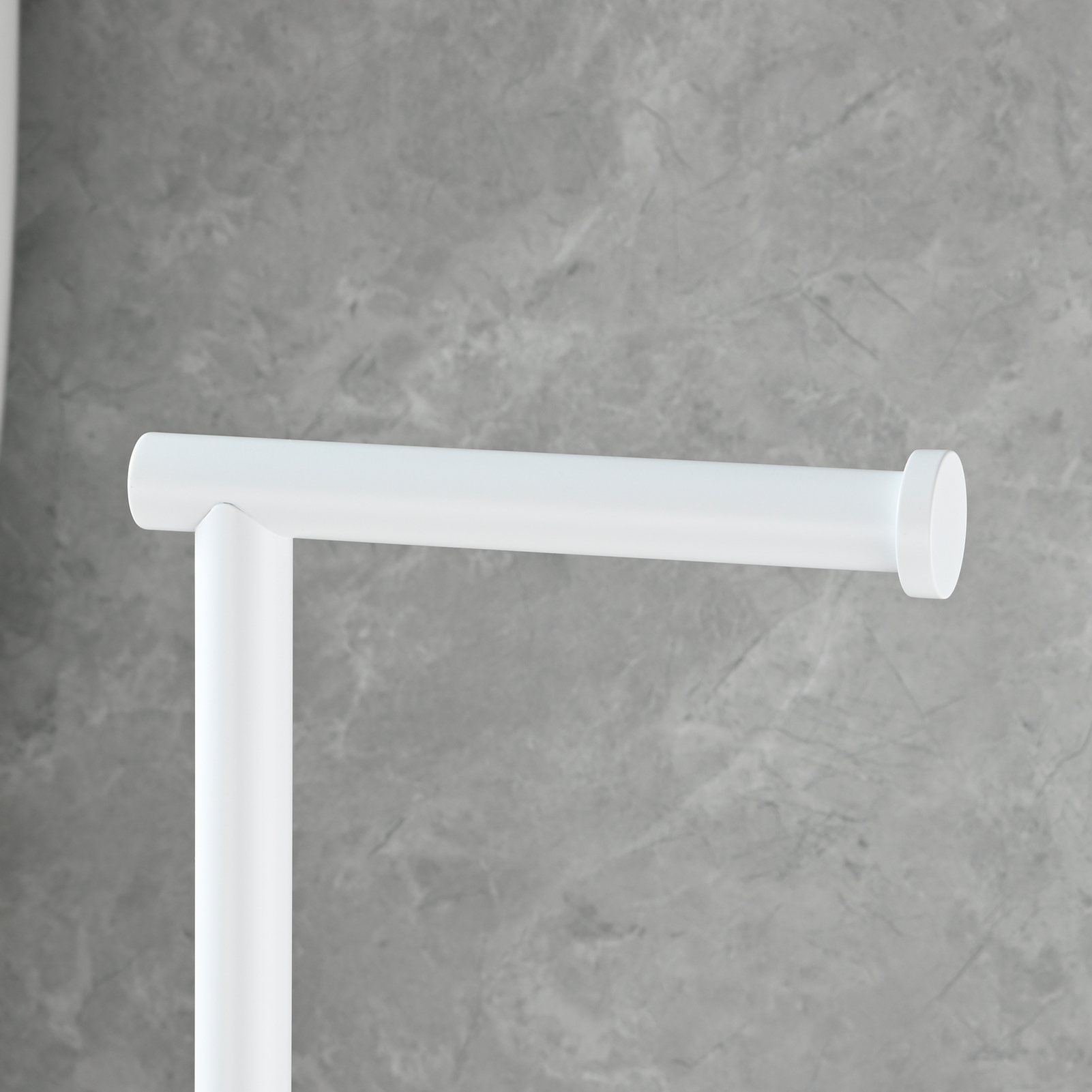Tecmolog 304 Stainless Steel Free-standing Toilet Roll Holder with Reserve Function,SBH266B