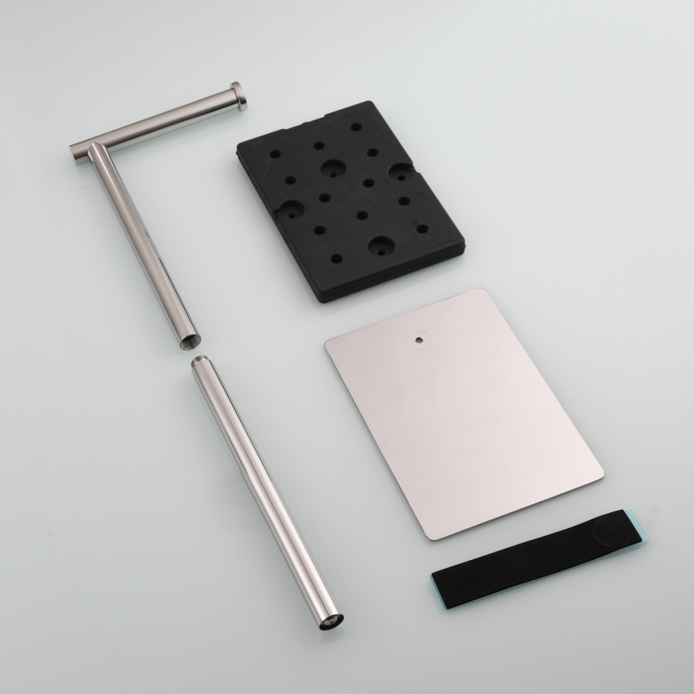 Tecmolog 304 Stainless Steel Free-standing Toilet Roll Holder with Reserve Function,SBH266B