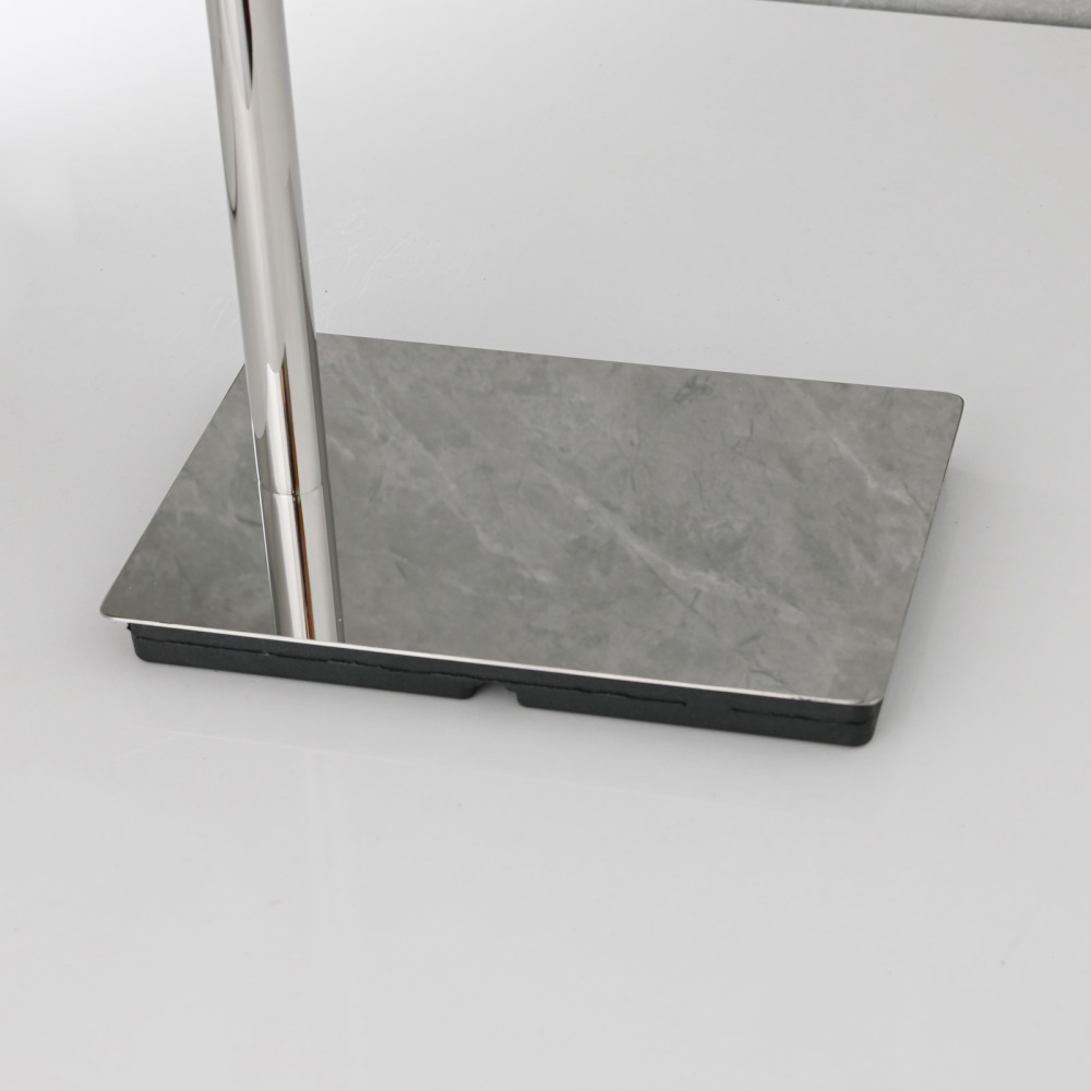 Tecmolog 304 Stainless Steel Free-standing Toilet Roll Holder with Reserve Function,SBH266B