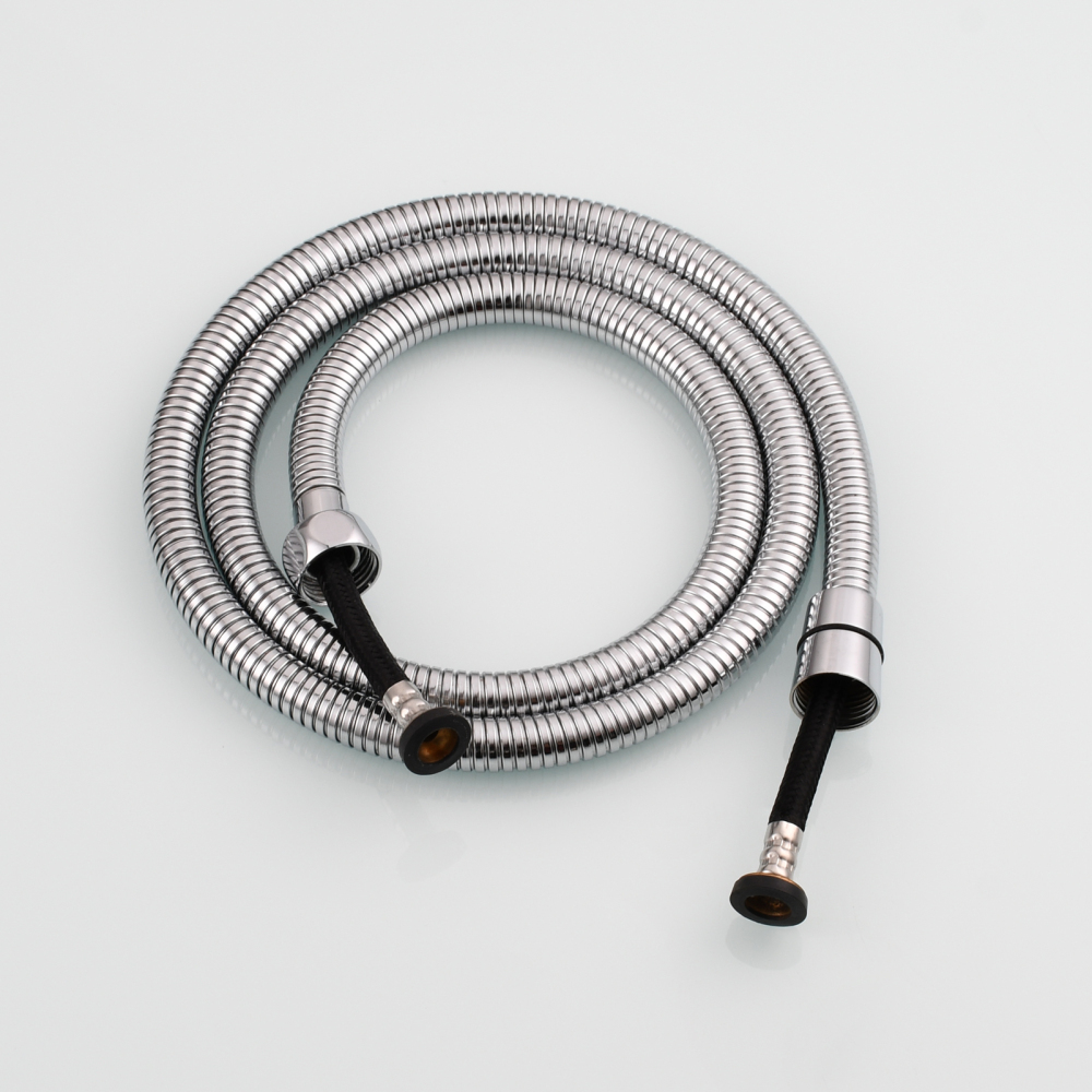 Tecmolog Plastic Shower Set High Pressure 7 Settings Fixed Handheld Shower Head with 1.5m Hose and Holder