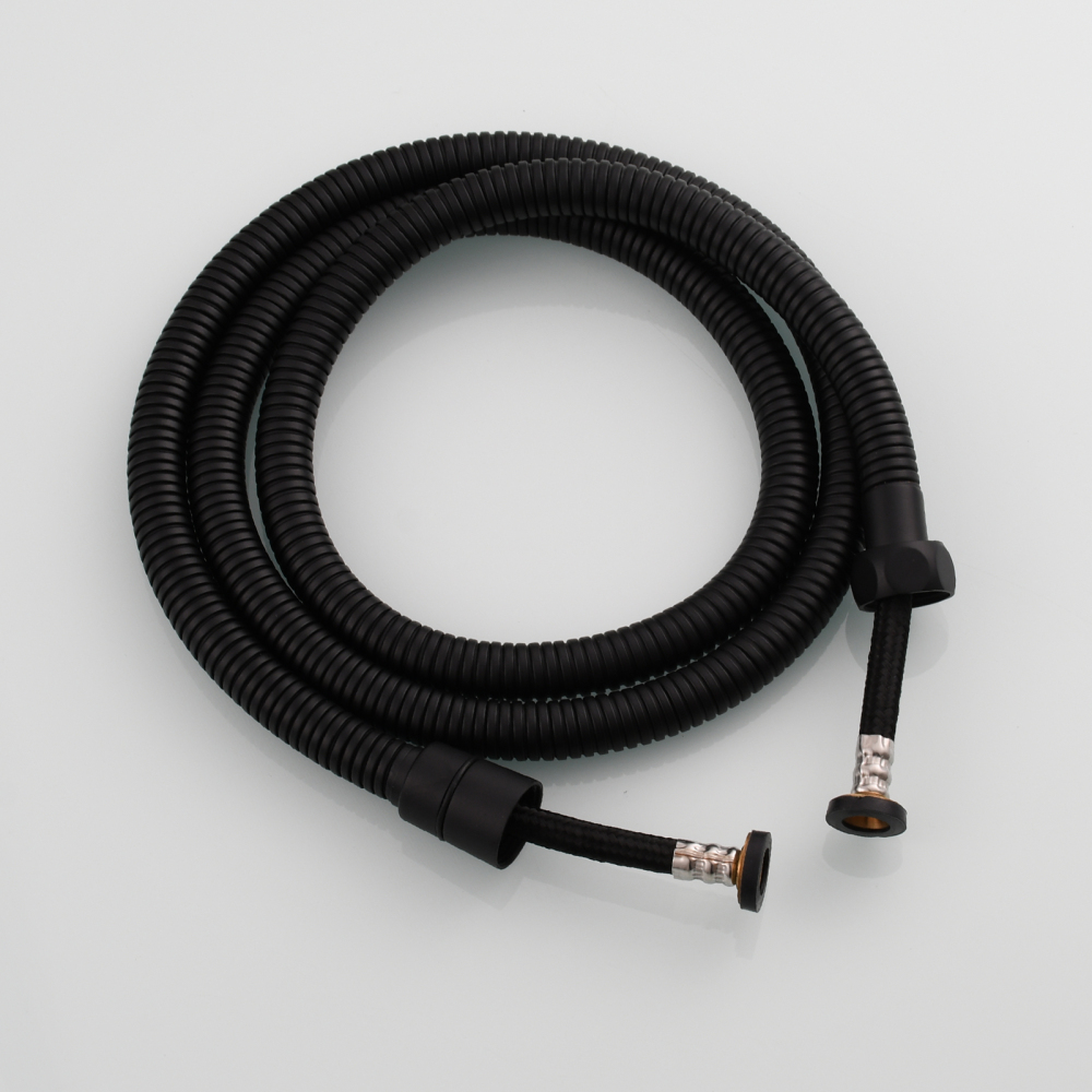 Tecmolog Plastic Shower Set High Pressure 7 Settings Fixed Handheld Shower Head with 1.5m Hose and Holder