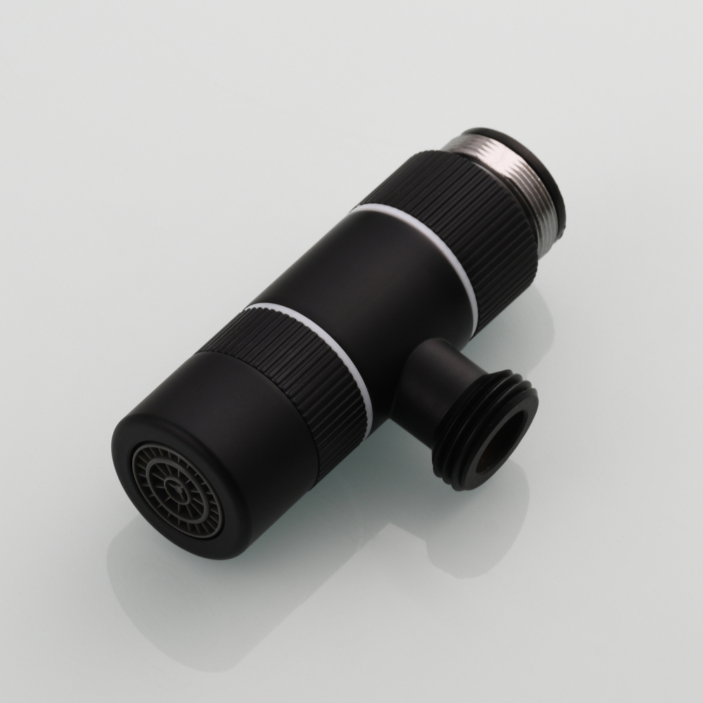 Tecmolog Brass 3 Way Faucet Diverter Valve to Hose Adapter for Kitchen