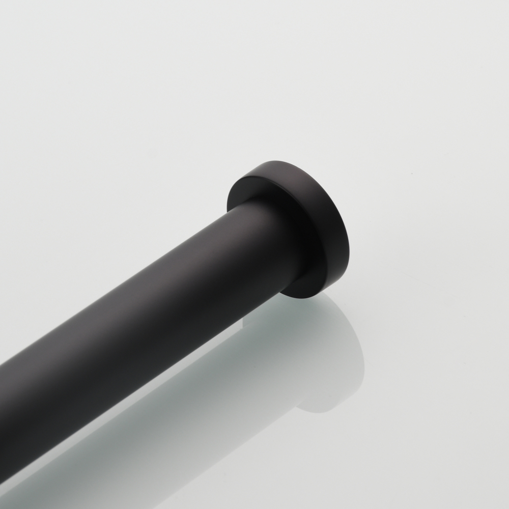 Tecmolog Stainless Steel Cylindrical Marble Toilet Paper Holder Rack Freestanding