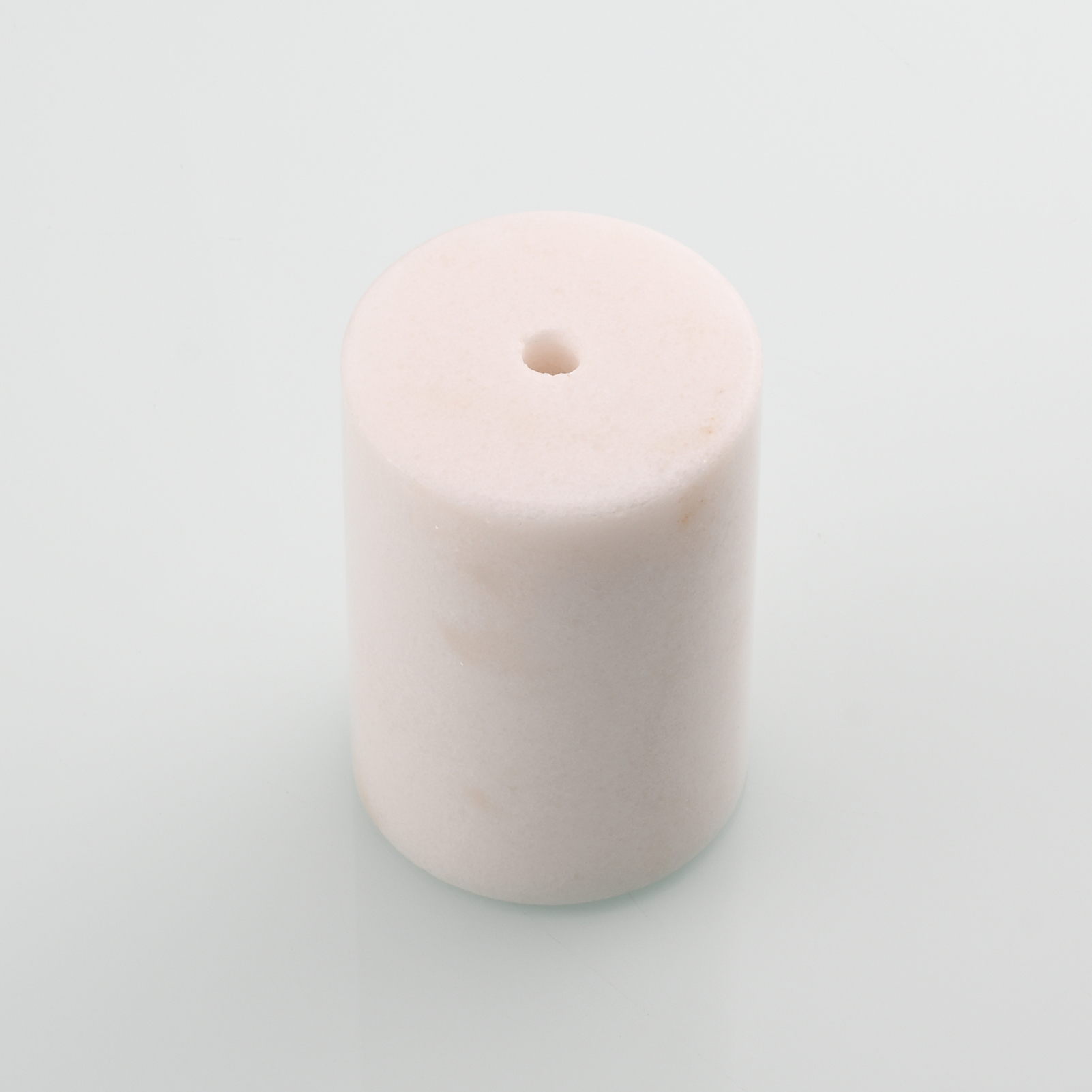 Tecmolog Stainless Steel Cylindrical Marble Toilet Paper Holder Rack Freestanding